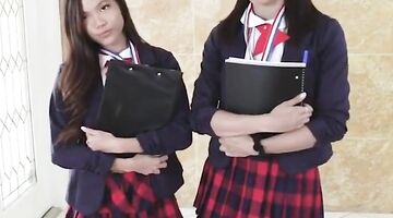 schoolgirls